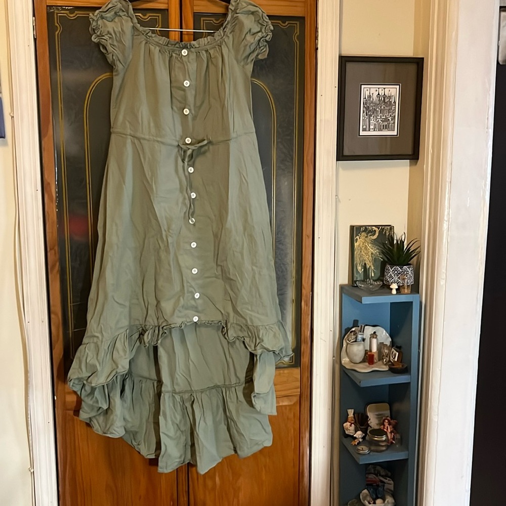 Stellah high-low summer dress